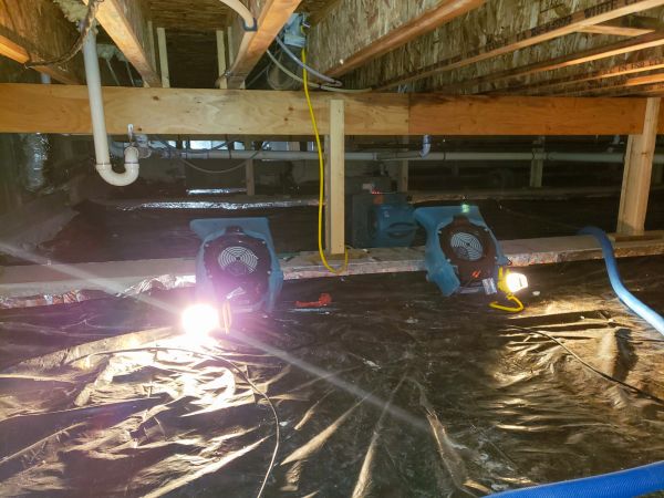 Crawlspace Water Removal in Palm City